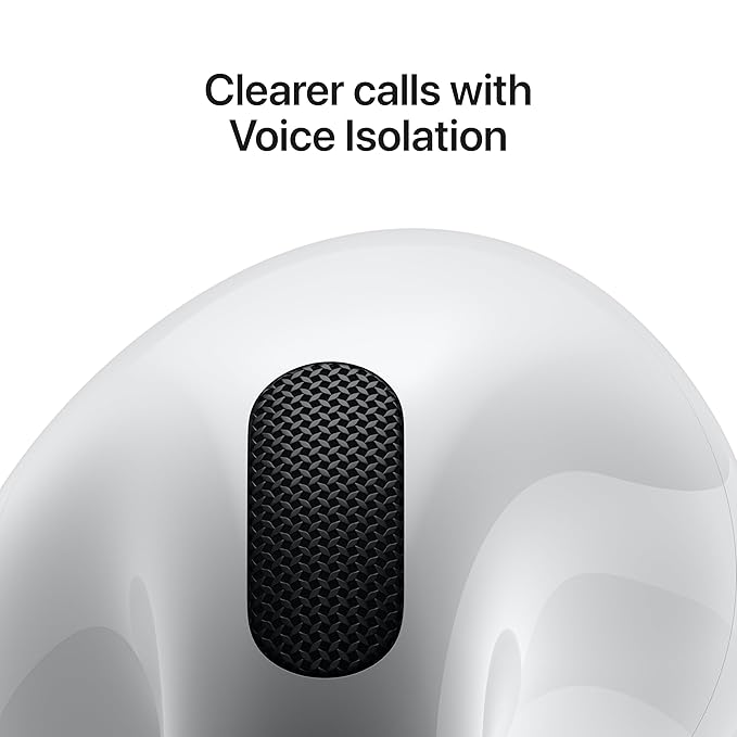 NeuPods 4 Wireless Earbuds, Bluetooth Headphones, Personalised Spatial Audio, Sweat and Water Resistant, USB-C Charging Case, Up to 30 Hours of Battery Life, Effortless Setup for iPhone